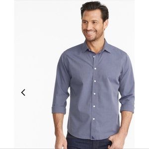 UNTUCKit Men's Blue Casual Button Down Shirt